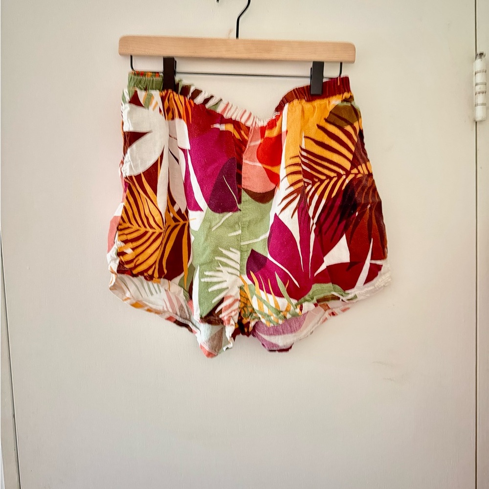 Vitamin A Multicolor Tropical Women's Athletic Shorts